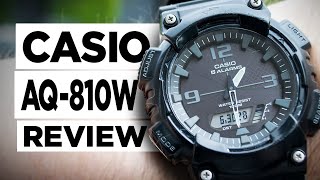 #CASIO AQ-S810W Tough Solar Watch (Module 5208) Hands on Review - Is it any good? screenshot 5