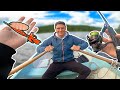 FISHING PERCH IN ROWING BOAT WITH ABU REFLEX SPINNER | Team Galant