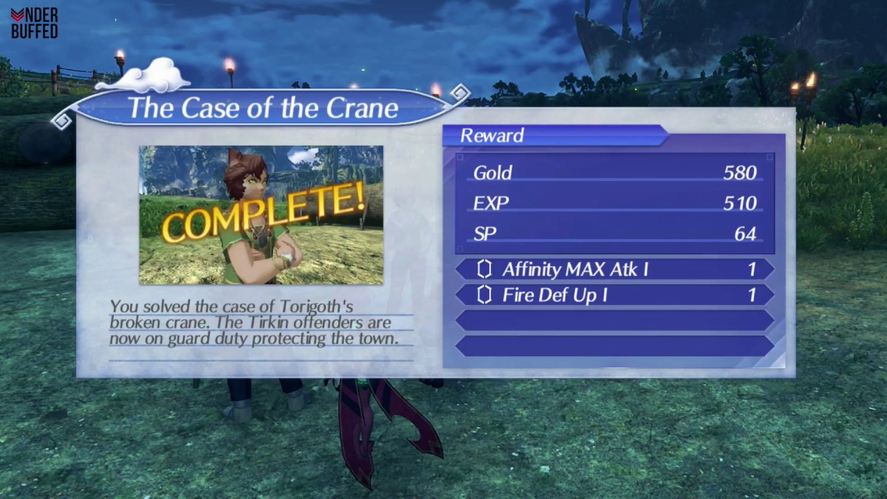 [Xenoblade Chronicles 2] The Case of Crane Quest Guide - YouTube