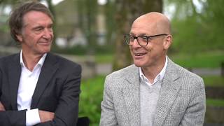 Team INEOS launch: Sir Jim Ratcliffe and Sir Dave Brailsford