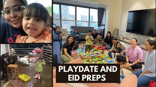 VLOG - PLAY DATE &amp; EID UL ADHA PREPS #vlog #youtube #eiduladha2023 #playdate