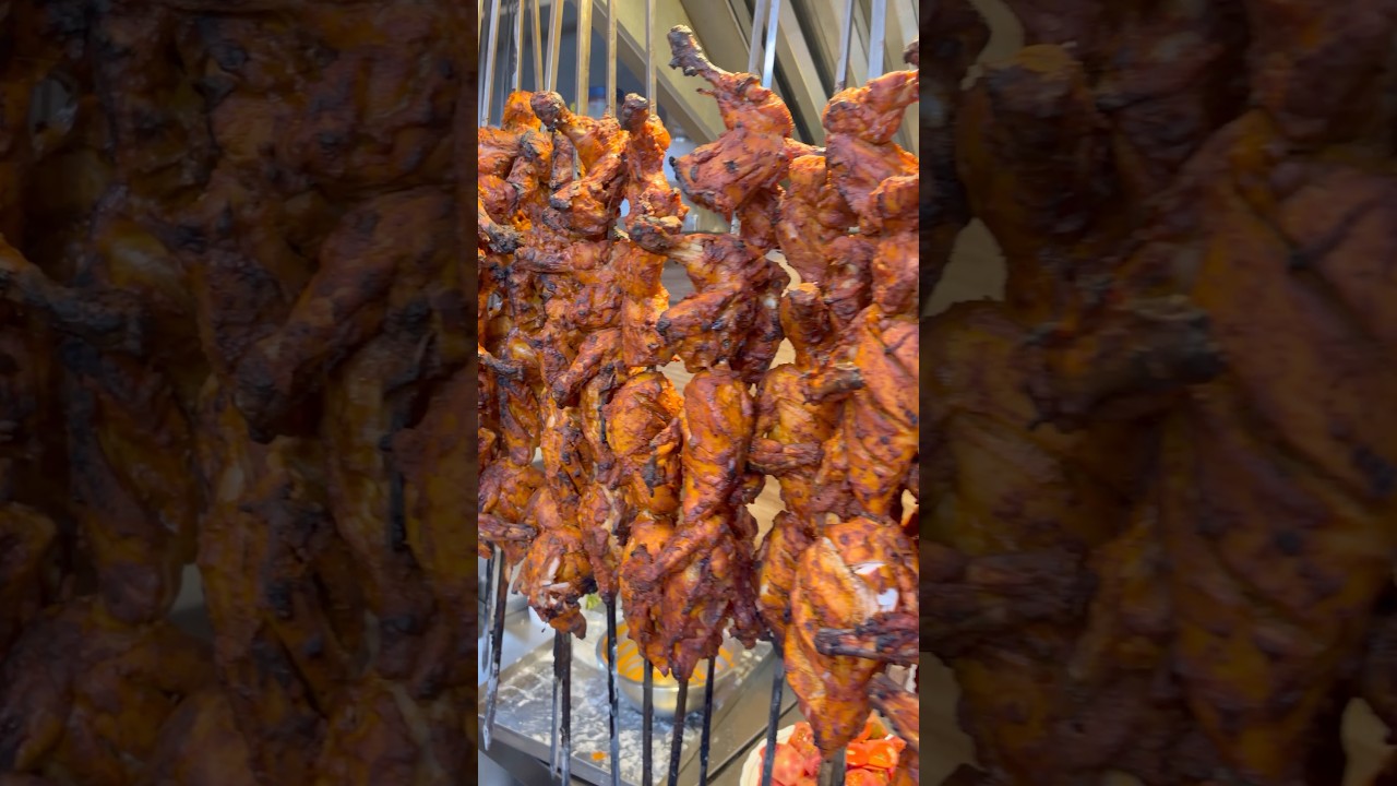 Street Style Tandoori Chicken 🔥 Juicy & Smoky | Indian Street Food 