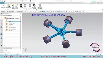 Học NX-Chương 1- TC1 Giới thiệu tổng quan về phần mềm Unigraphics NX11