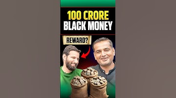 100 Crore Black Money Reward? 💰Income Tax Inspector Podcast#Careerwill #rakeshyadavsir