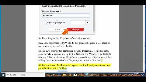 Import LastPass passwords to NordPass