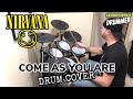 Come as you are by nirvana drum cover  throwback drummer