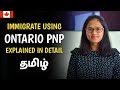 Oinp  ontario pnp explained in detail  tamil  abi  parithi