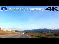 Driving A8 München - Salzburg: 4k, 5x Speed