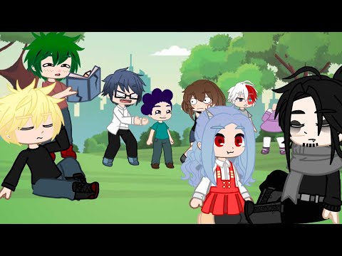 Why are you cutting those flowers?/hug meme || sad bakugo