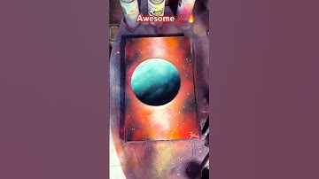 #artbyryanreschke #madscientist #learntopaint #learnwithme #space #spraypaint #art #spraypaintart