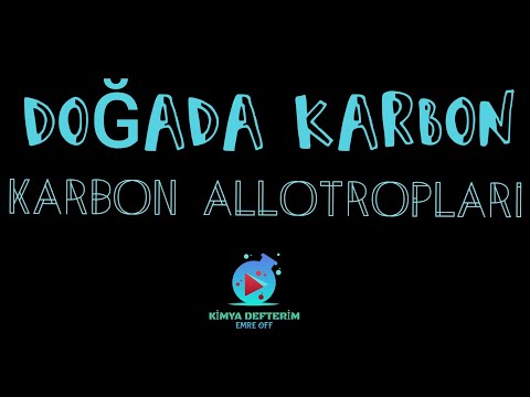 Doğada Karbon | Karbon Allotropları