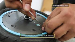 Cambio de llanta - Modelo M2 Max