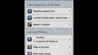 National Rail Enquiries for iPhone