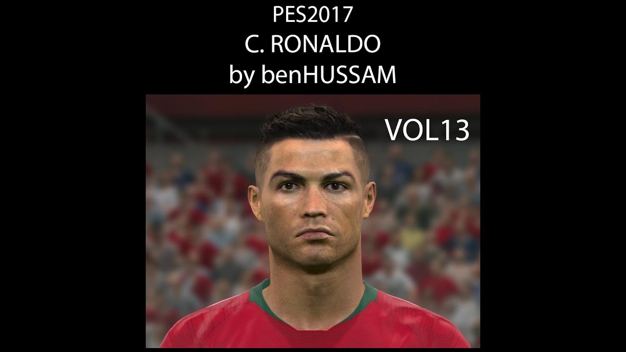 RONALDOv13 FacePES17 by benHUSSAM_Facemaker