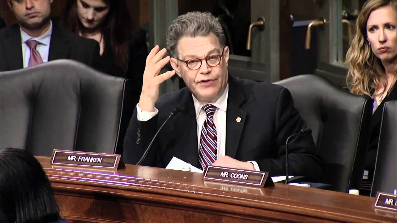 Sen. Franken Questions Witnesses during Judiciary Committee Hearing