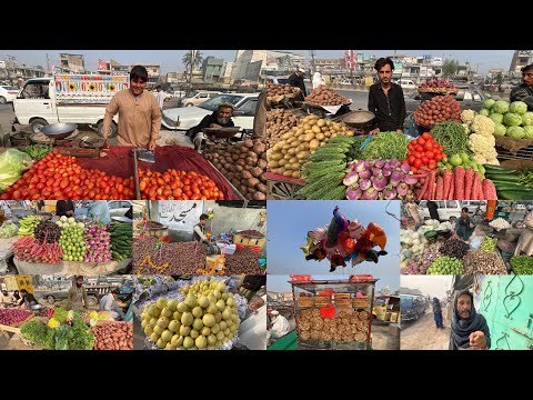 کوتلی کالان امروز بازدید در عمده بازار پابی سبزی بازار 18 11 2025