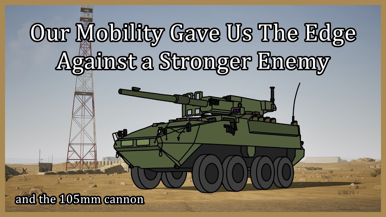 Доминирование в пустыне с Stryker MGS | Геймплей Squad Vehicle