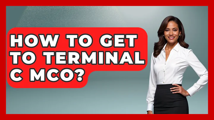How To Get To Terminal C MCO? - Air Traffic Insider