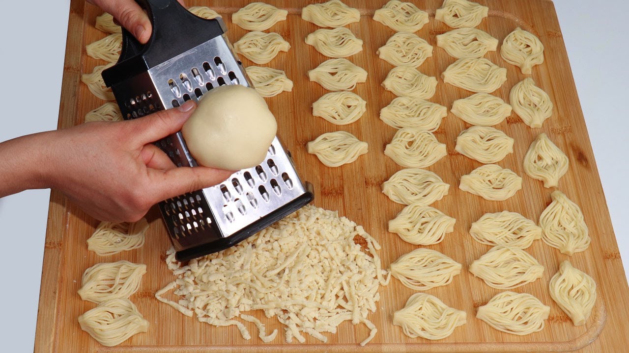 ضاع عمرك في تحضير البوشنيخة جبت ليك شباكية البشنيخة السريعة  في الحكاكة بدون ماكينة مستحيل تصدق