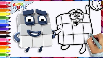 (Numberblocks) How To Draw Numberblock 9 | Drawing & Coloring Tutorial For Kids | Art Ideas