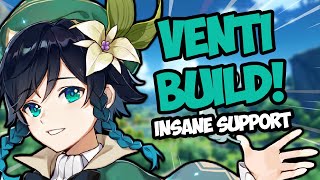 Venti Is Insanebest Venti Support Build best Weapons Artifacts And Teams  Genshin Impact 26