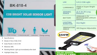 unboxing from lazada Cob Bright Solar Sensor Light