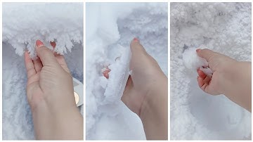 Freezer Frost Eating ❄️ Crunchy Frost & Freezer Edges 🧊 #asmreating #ice #satisfying #youtube 