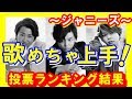【ジャニーズ】「透き通った癒しの声！」歌がめちゃくちゃ上手い！と思うランキング投票！2位は嵐の大野智くん！【芸能トレンド大好きch】