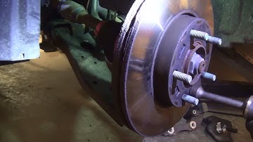 DIY How-to: Remove Stuck/Rusty Brake Rotor