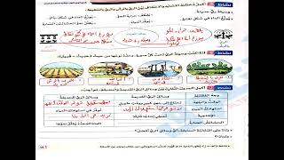 حل تدريبات كتاب سلاح التلميذ رابعة ابتدائي درس الري علي مر العصور