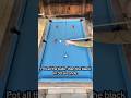 Just in time. Not the easiest black. #billiards #pool #pooldrills #poolshots