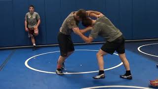 Roberts Punch Underhook Up And Catch Single Leg