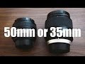 Lens Preference 35mm or 50mm どっちが好き? 35mmと50mm