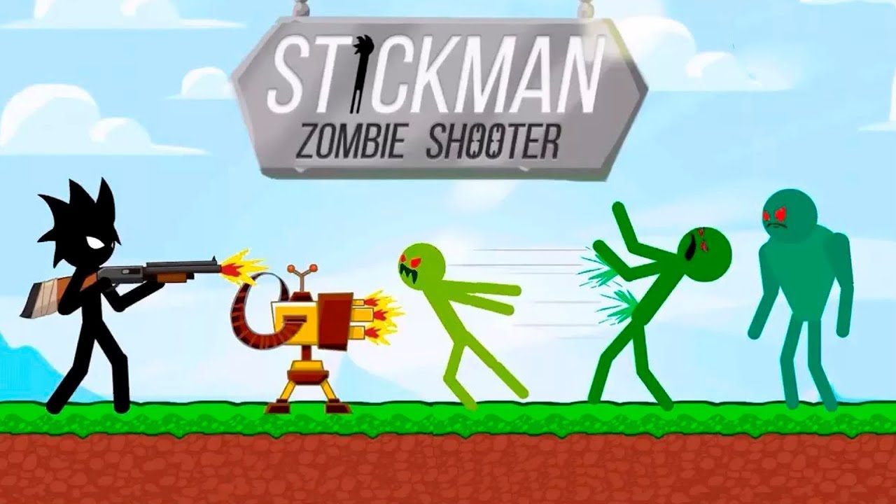 Stickman Zombie Shooter  СТИКМАН ПРОТИВ ЗОМБИ 💀