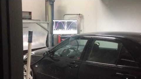 Lexus IS200 1JZ-GTE Dyno run