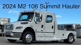 New Upgraded 2024 Freightliner M2 106+ Summit Hauler