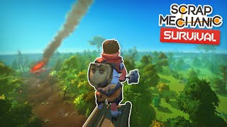 Scrap Mechanic Survival STARTS NOW! - Scrap Mechanic Survival Mode Gameplay #1
