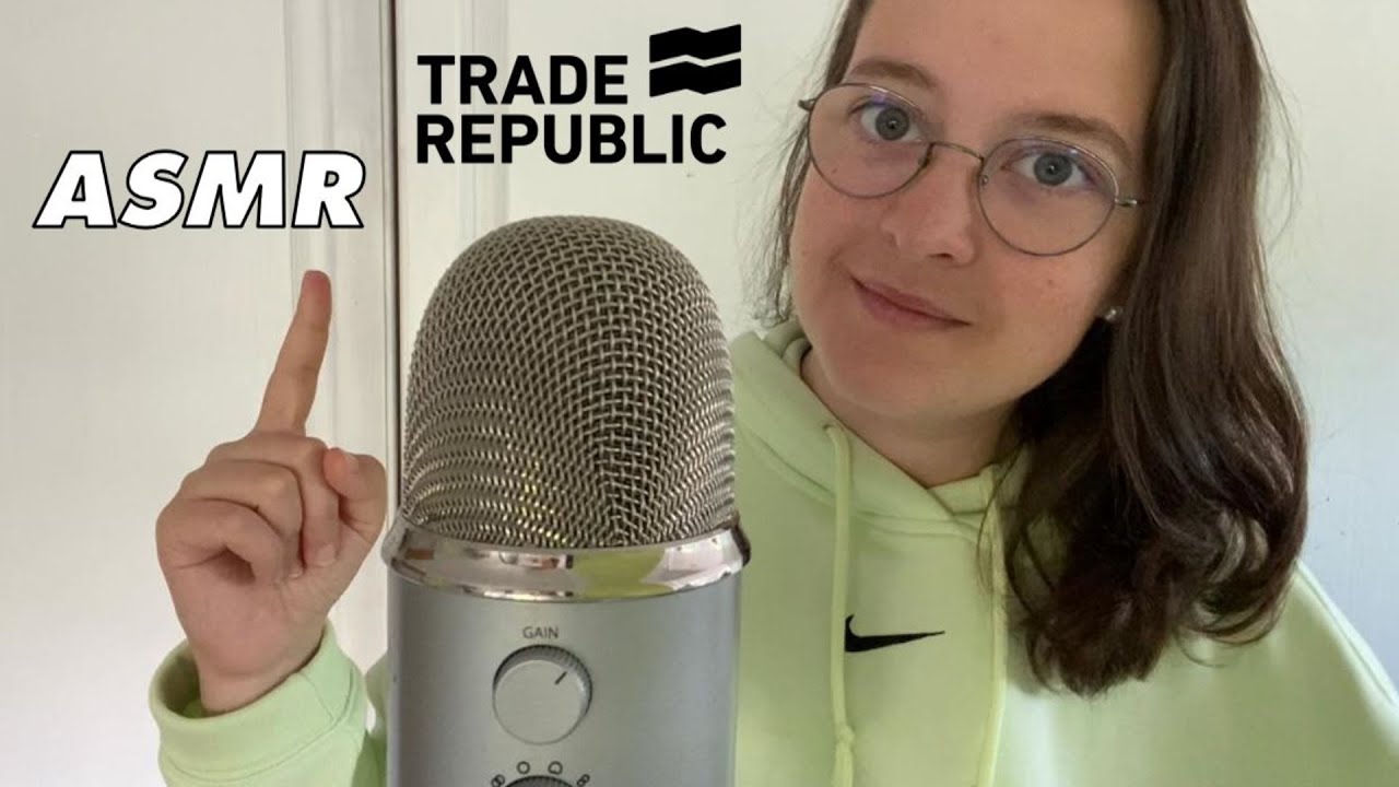 ASMR - Ich zeige MEIN AKTIENDEPOT 😎✌️💗✨Flüstern über AKTIEN - german/deutsch | Jasmin ASMR