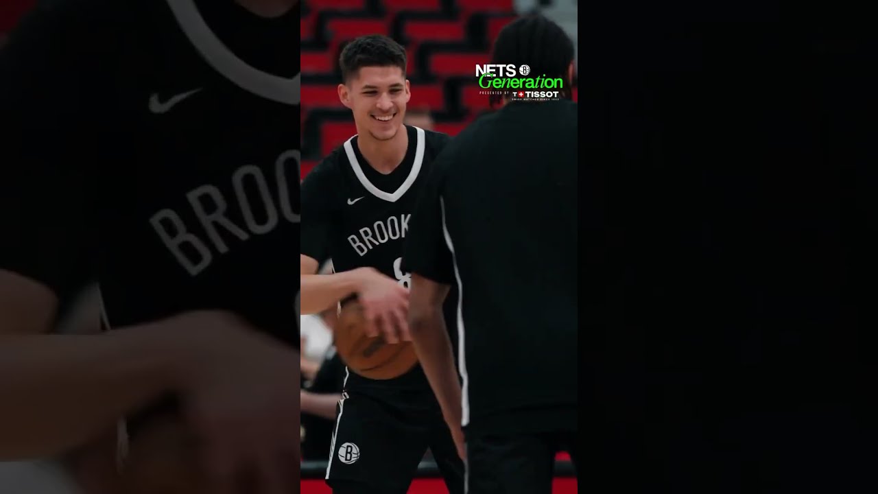Making each other better 🤝 #brooklynnets #egordëmin #mikelbrownjr