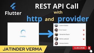 Rest API Call with http and Provider in Flutter