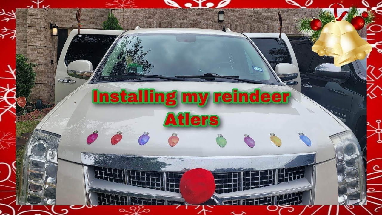 installing-reindeer-antlers-for-cars-vlogmas-day-19-christmas-youtube