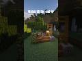 A cozy bench build you can recreate in under 1 minute ✨ #minecraft #minecraftbuild #minecraftshorts