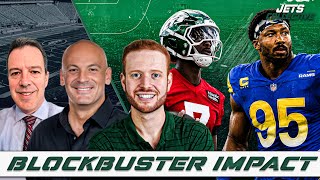Jets OTA Takeaways: Myles Garrett, AJ Brown Trade Impact & Joe Namath Stories
