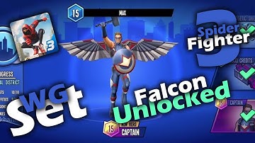 Falcon Unlocked In Spider Fighter 3