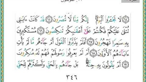 023- سورة المؤمنون سعد الغامدي