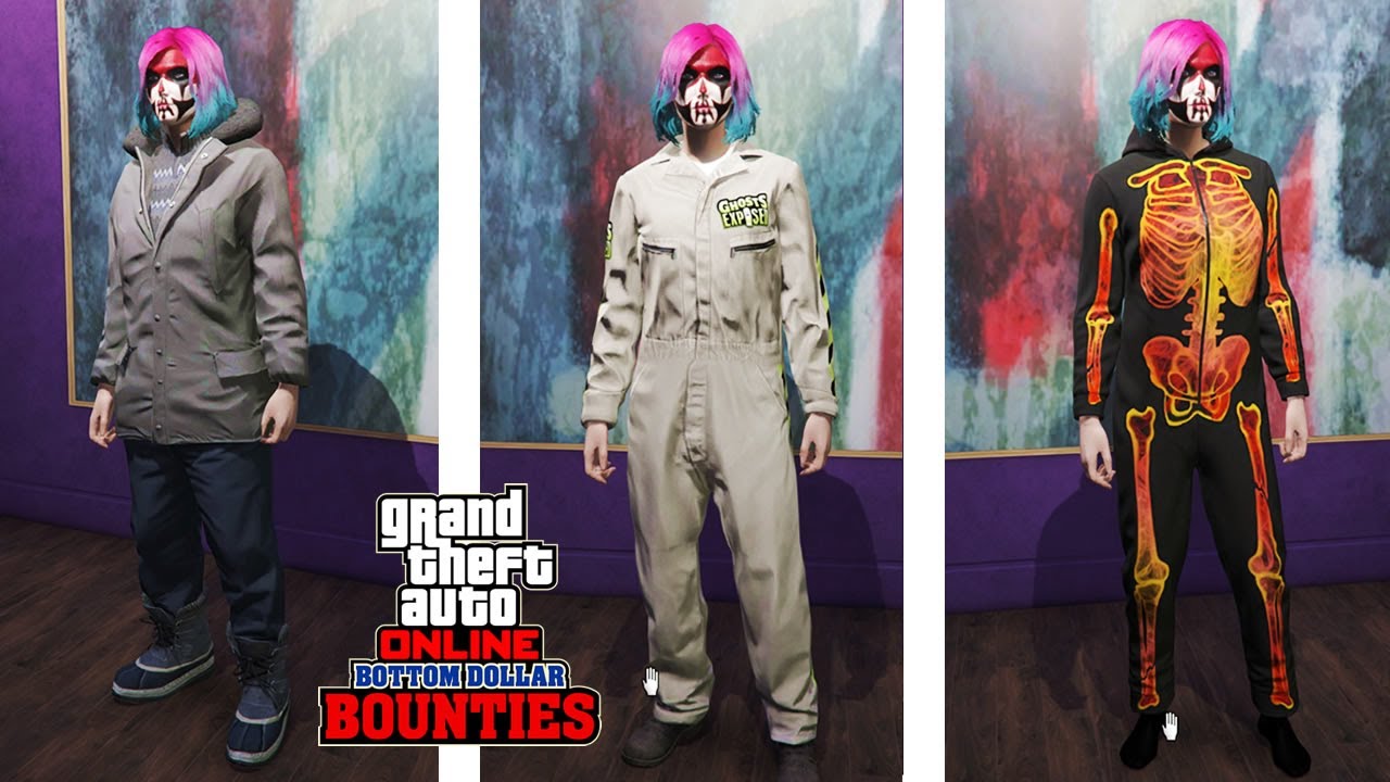 GTA Online How To Unlock All RARE NEW Outfits Ghost Exposed Outfit 