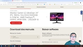 Installing LG Color Profile and OnScreen Control - 24GS60F-B
