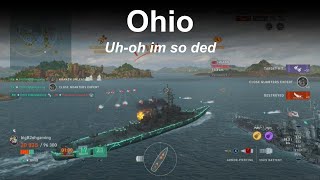 Ohio uh-oh I’m so ded - World of Warships Legends - Stream Highlight