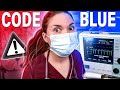 Day in the Life of a Doctor: ICU Night Shift with CODE BLUE EMERGENCY!