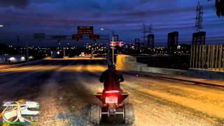 GTA 5 - Quad & Garbage Truck fun